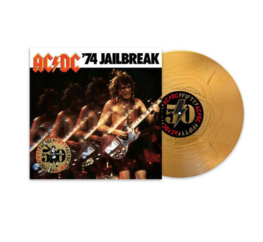 NEW - AC/DC, '74 Jailbreaker (Gold Nugget) LP