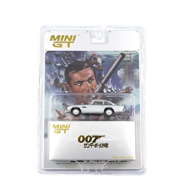 MiniGT - Aston Martin DB5 'Thunderball' 007 James Bond Series (Japanese Card) - 1:64 Scale