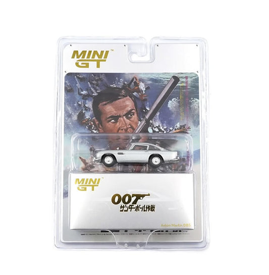 MiniGT - Aston Martin DB5 'Thunderball' 007 James Bond Series (Japanese Card) - 1:64 Scale