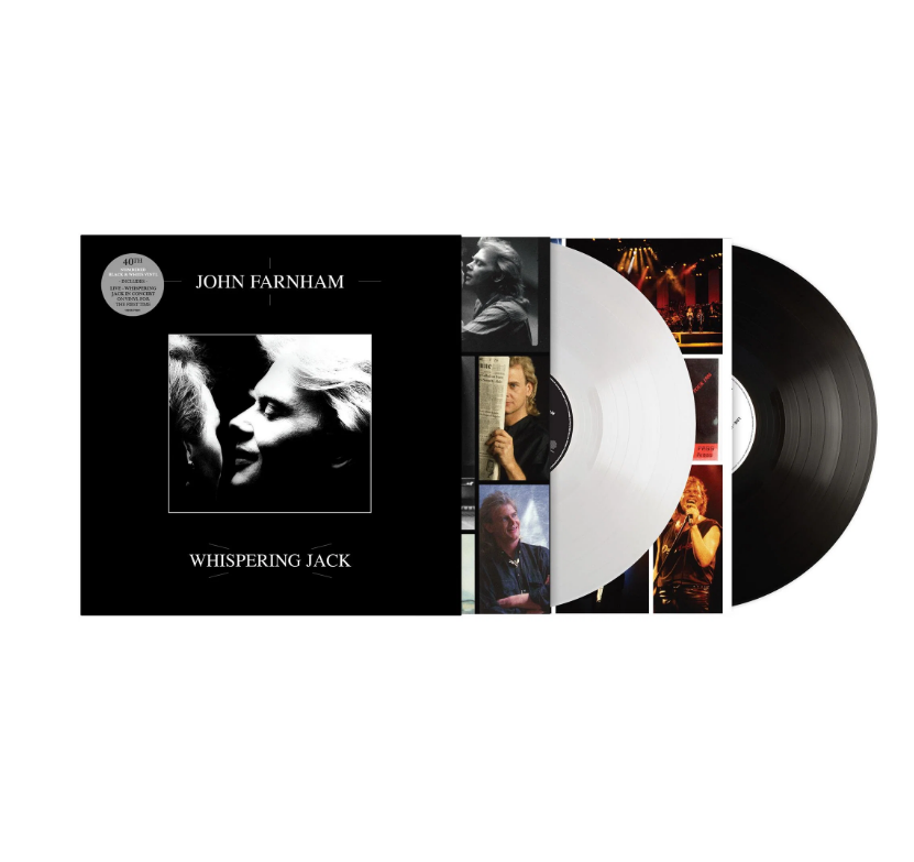 NEW - John Farnham, Whispering Jack: 40th Anniversary  (Coloured) 2LP