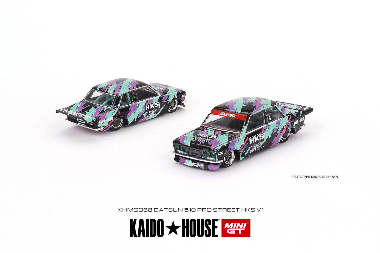 MiniGT - KAIDO House Datsun 510 Pro Street HKS V1
