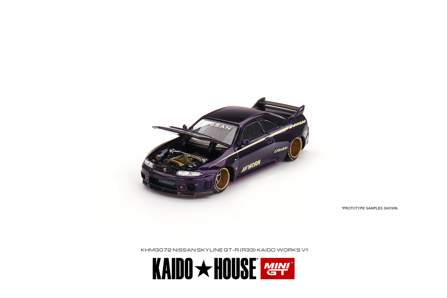MiniGT - Nissan Skyline GT-R (R33) KAIDO Works V1