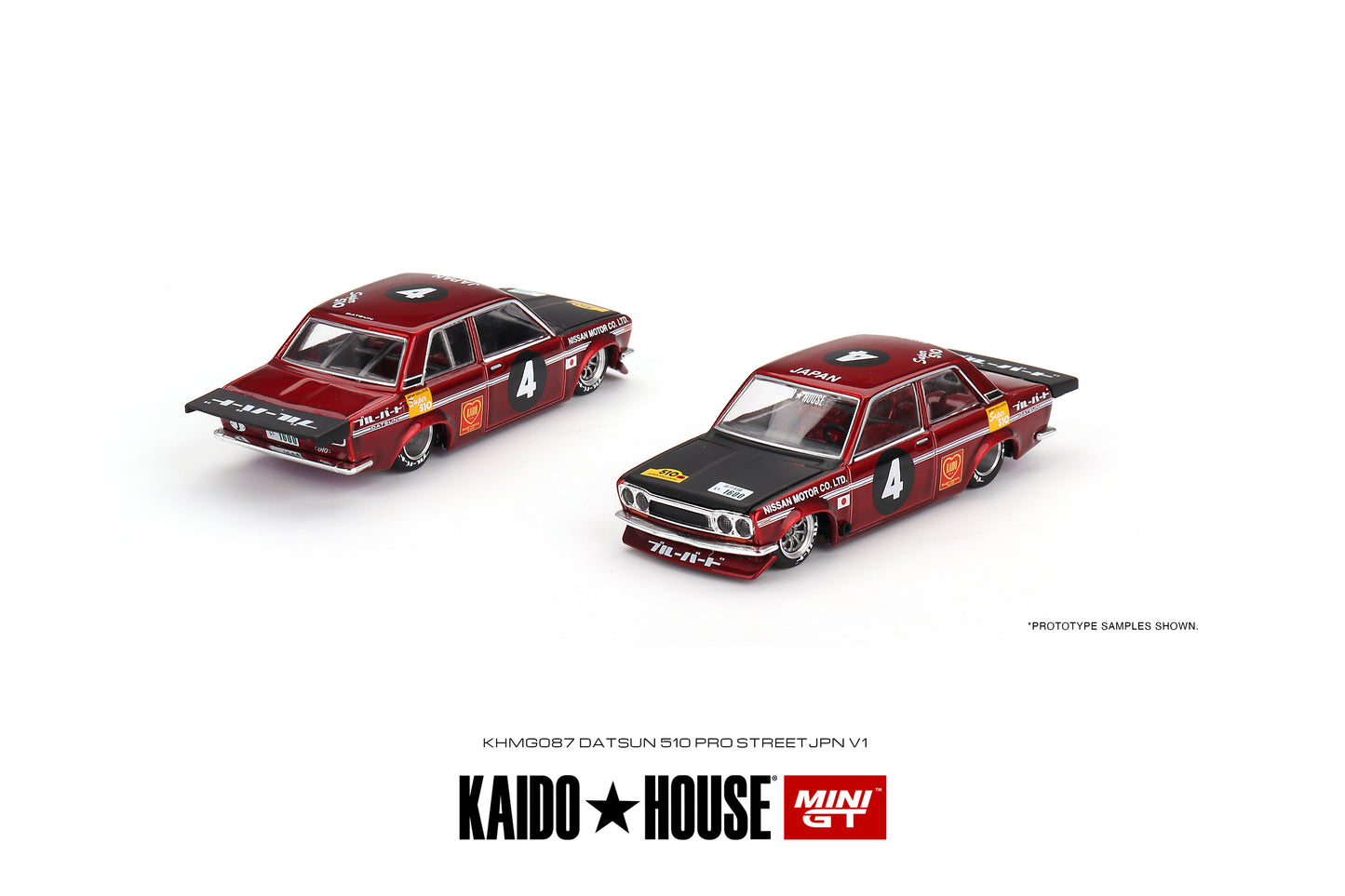 MiniGT - Datsun 510 KAIDO House Pro Street JPN V1