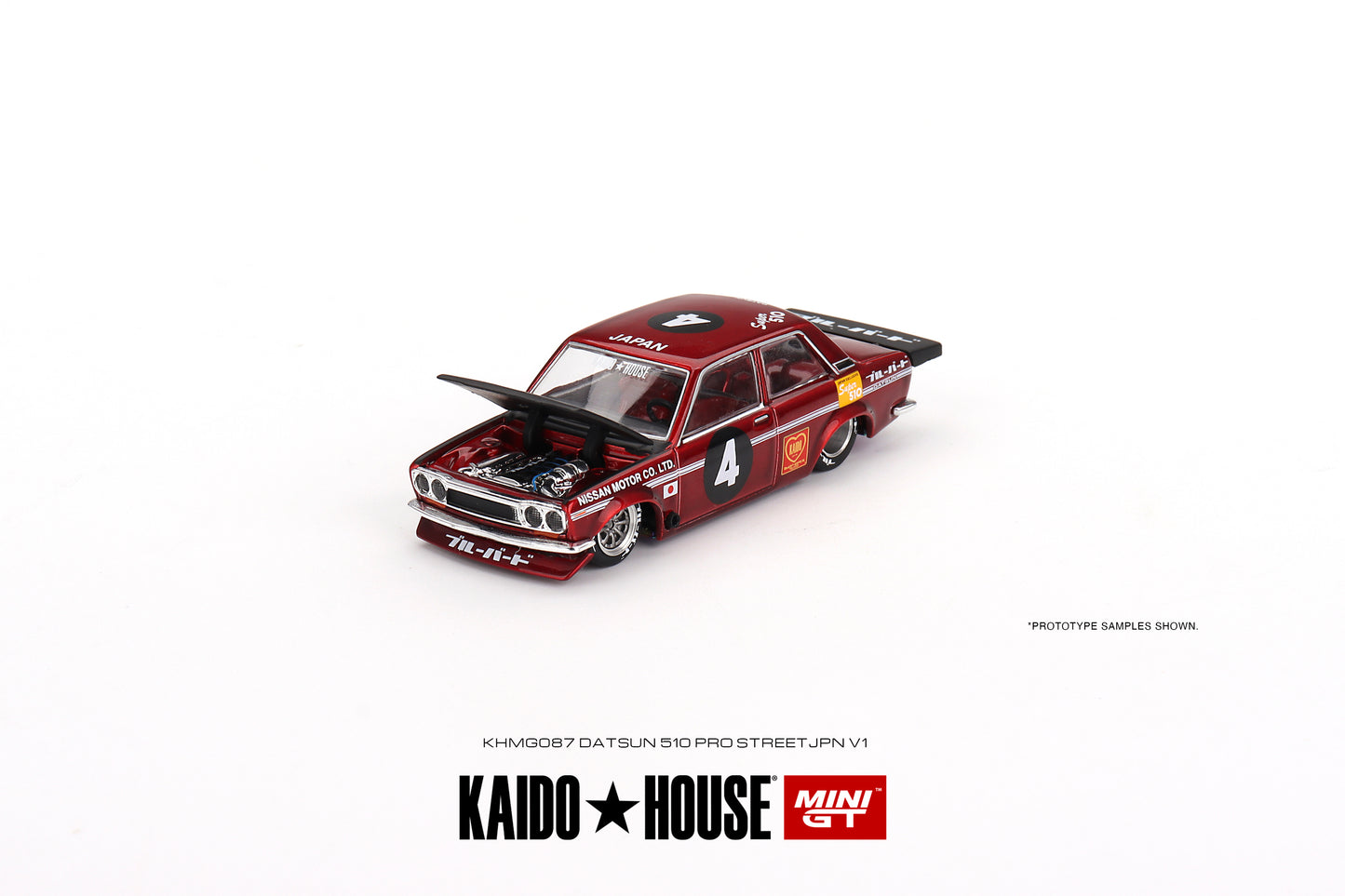 MiniGT - Datsun 510 KAIDO House Pro Street JPN V1