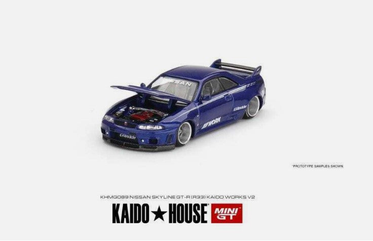 MiniGT Nissan Skyline GT-R (R33) Kaido Works V2