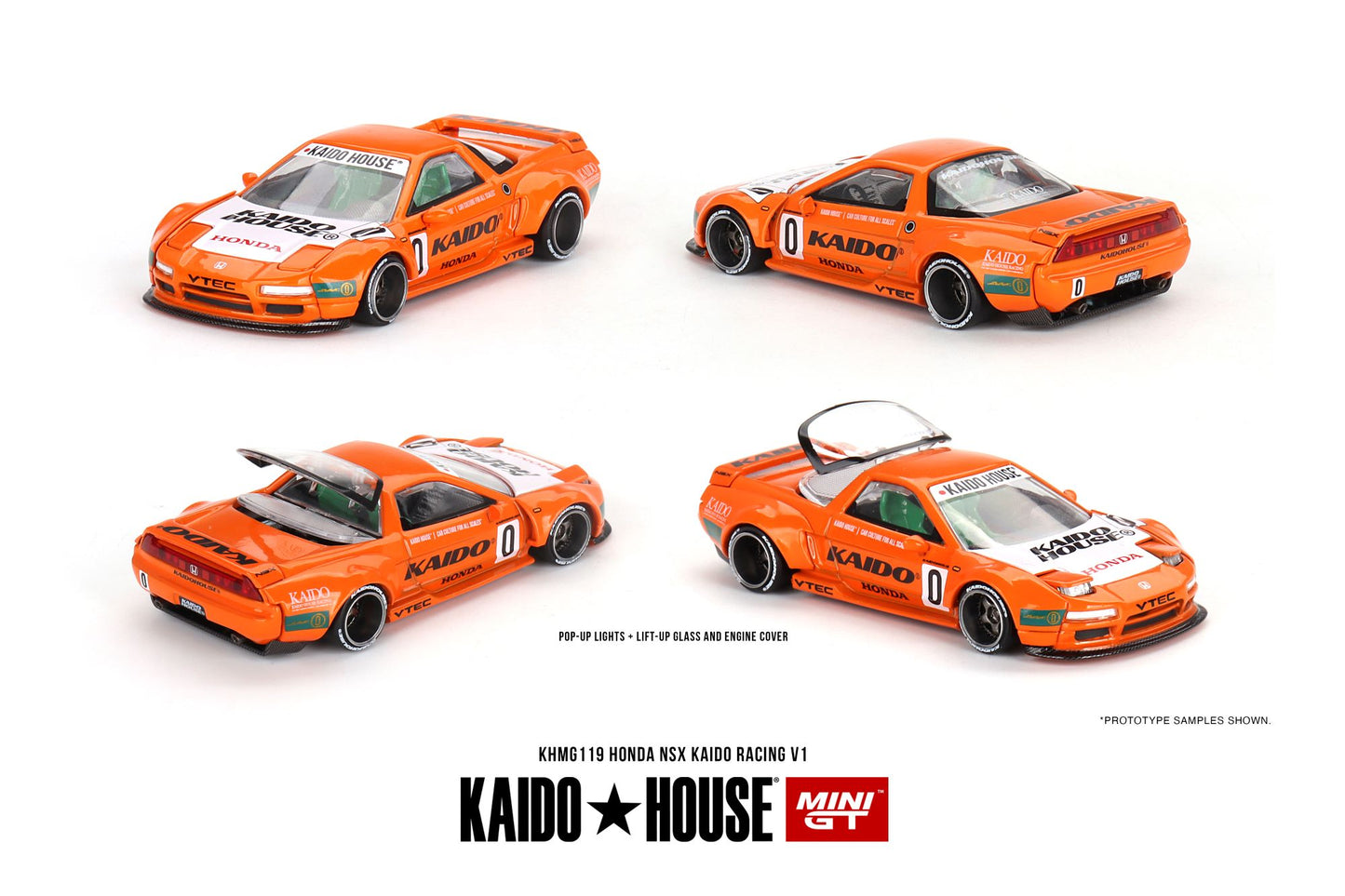 MiniGT - Kaido House Honda NSX Kaido Racing V1