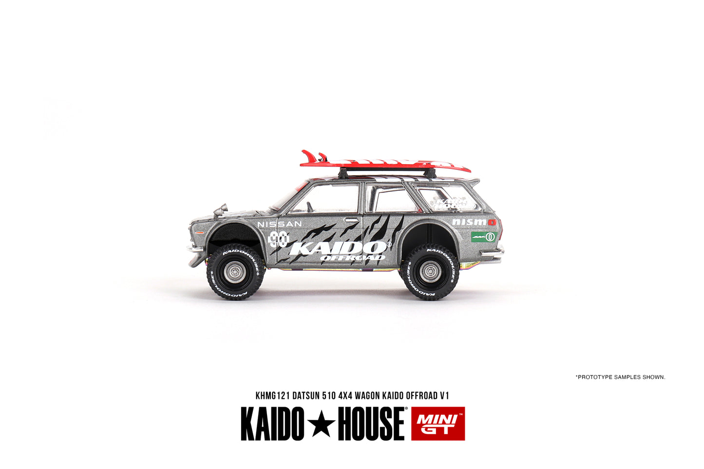 MiniGT - Datsun KAIDO 510 Wagon 4x4 Kaido Offroad V1
