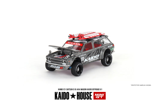 MiniGT - Datsun KAIDO 510 Wagon 4x4 Kaido Offroad V1