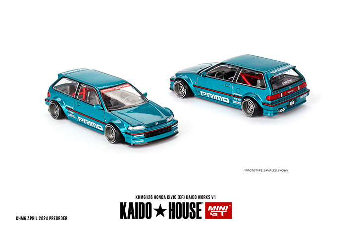 MiniGT - Honda Civic (EF) Kaido Works V1