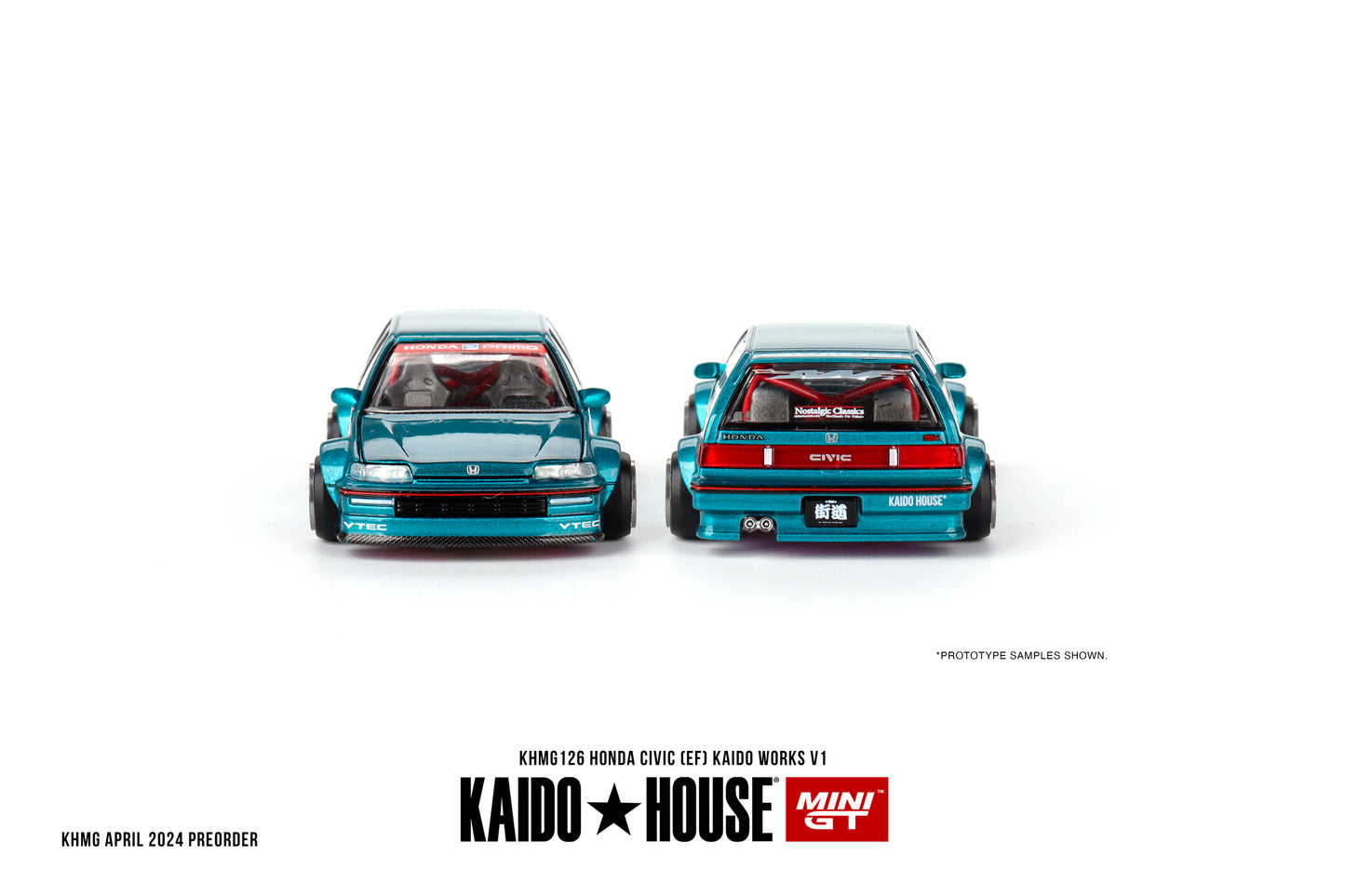 MiniGT - Honda Civic (EF) Kaido Works V1