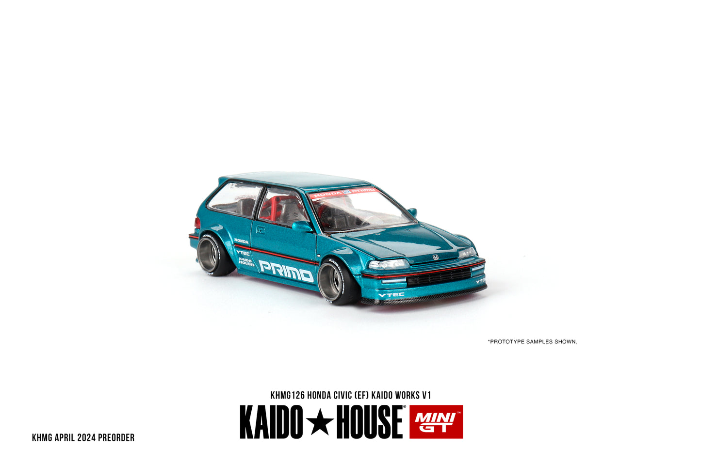 MiniGT - Honda Civic (EF) Kaido Works V1