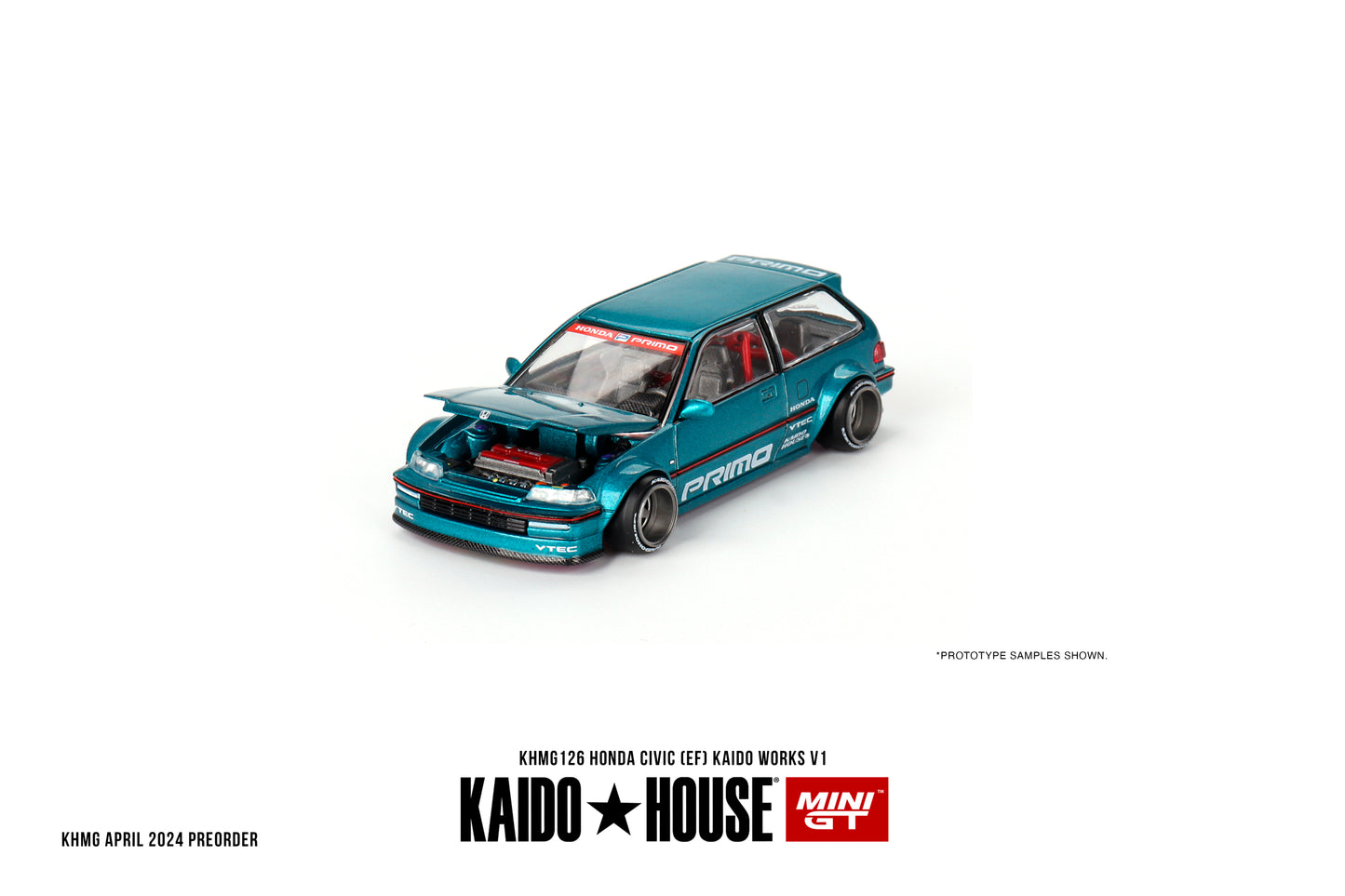 MiniGT - Honda Civic (EF) Kaido Works V1