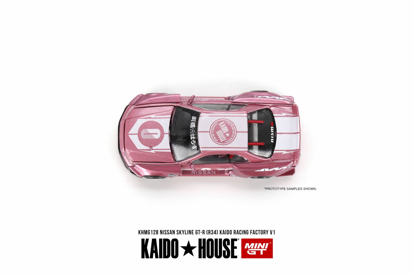 MiniGT - Kaido House Nissan Skyline GT-R (R34) Kaido Racing Factory V1