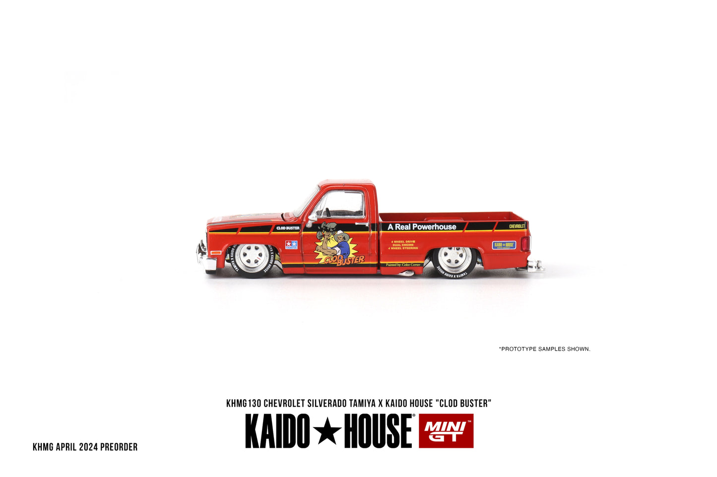 MiniGT - Chevrolet Silverado TAMIYA x KAIDO HOUSE 'Clod Buster'