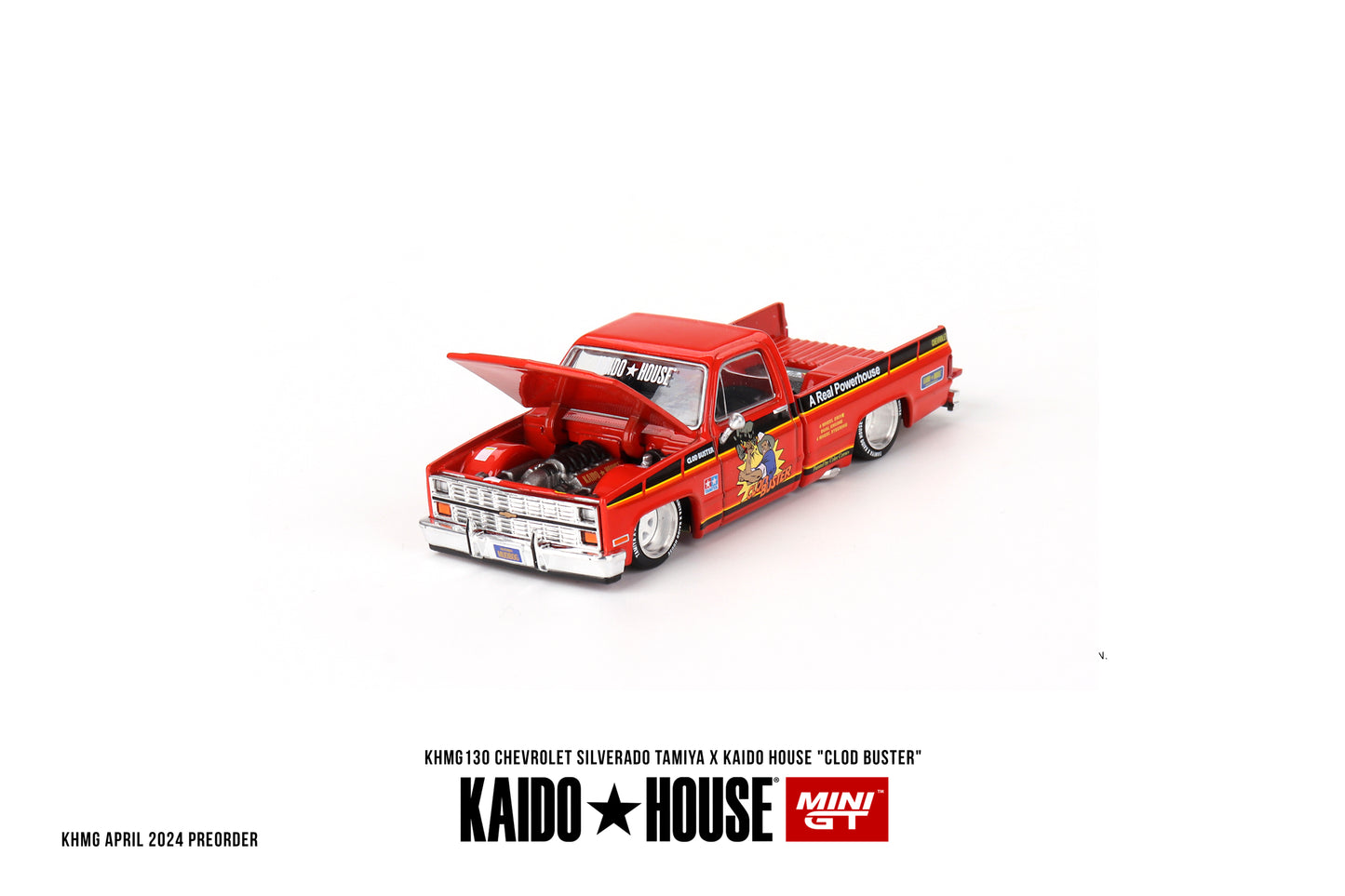 MiniGT - Chevrolet Silverado TAMIYA x KAIDO HOUSE 'Clod Buster'