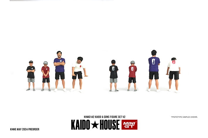 MiniGT - Kaido House Figurines: Kaido & Sons V2