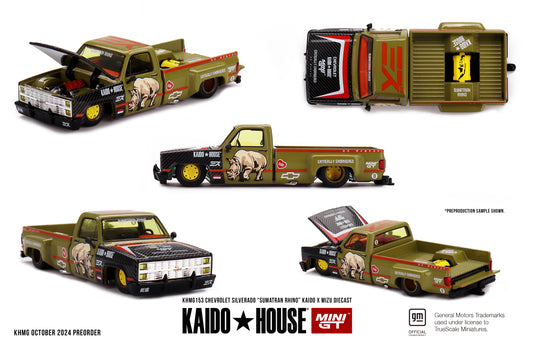 MiniGT - Chevrolet Silverado 'Sumatran Rhino' KAIDO x MIZU Diecast