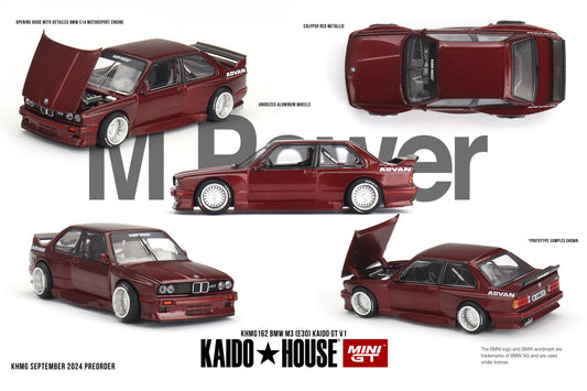 MiniGT - BMW M3 (E30) Kaido GT V1 - 1:64 Scale