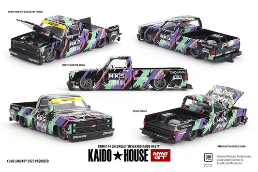 MiniGT - Chevrolet Silverado KAIDO HKS V1