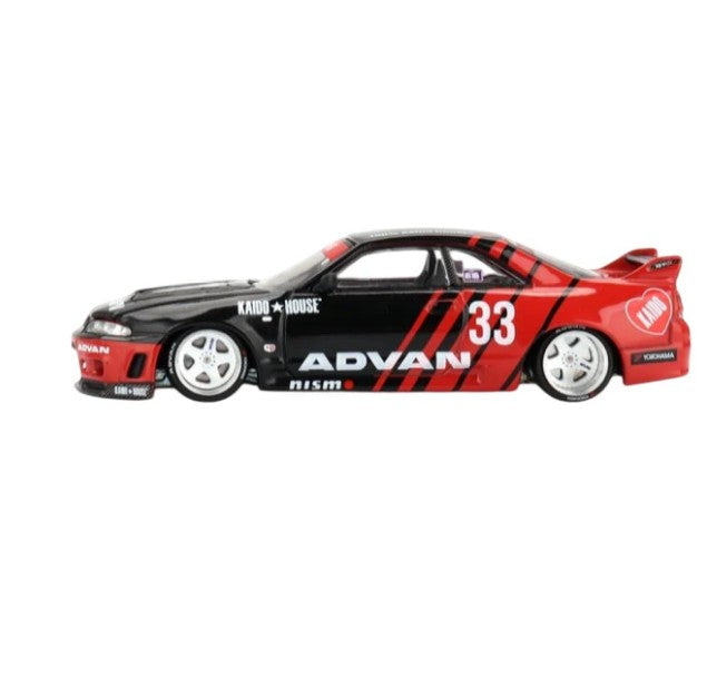 MiniGT - Nissan Skyline GT-R (R33) Kaido Works ADVAN