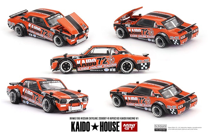 MiniGT - Nissan Skyline 2000GT-R (KPGC10) Kaido Racing V1