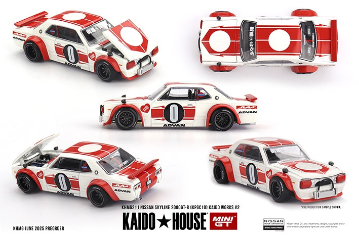 MiniGT - Nissan Skyline 2000GT (KPGC10) Kaido Works V2
