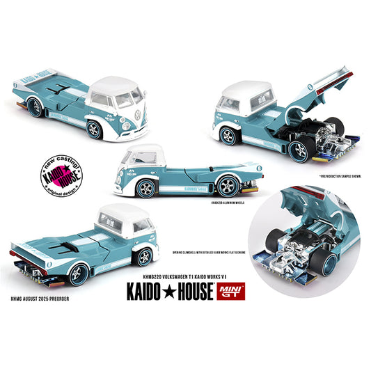 MiniGT - Volkswagen T1 Kaido Works V1 - 1:64 Scale