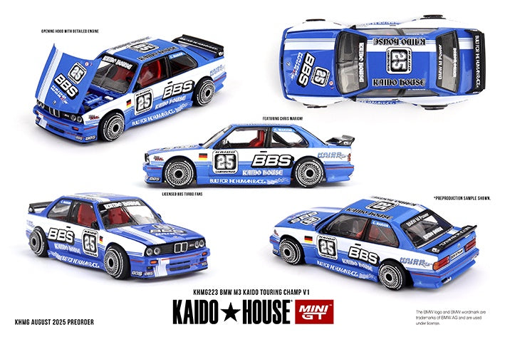 MiniGT - BMW M3 Kaido Touring Champ V1