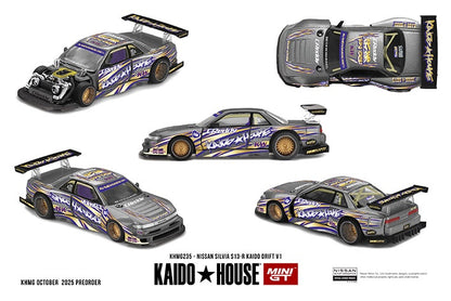 MiniGT - Nissan Silvia S13-R Kaido Drift V1