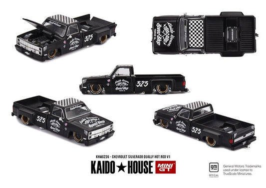MiniGT - Chevrolet Silverado Dually Hot Rod V1 - 1:64 Scale