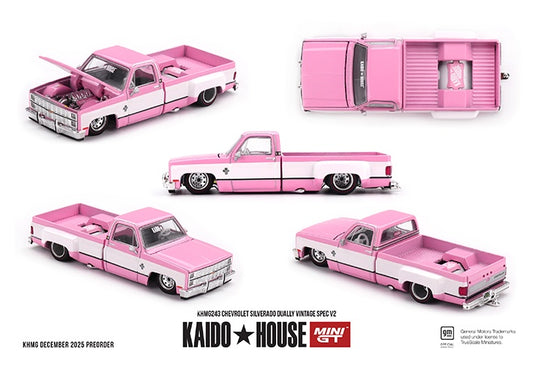 MiniGT - Chevrolet Silverado Dually Vintage Spec V2 - 1:64 Scale