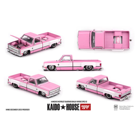 MiniGT - Chevrolet Silverado Dually Vintage Spec V2 - 1:64 Scale