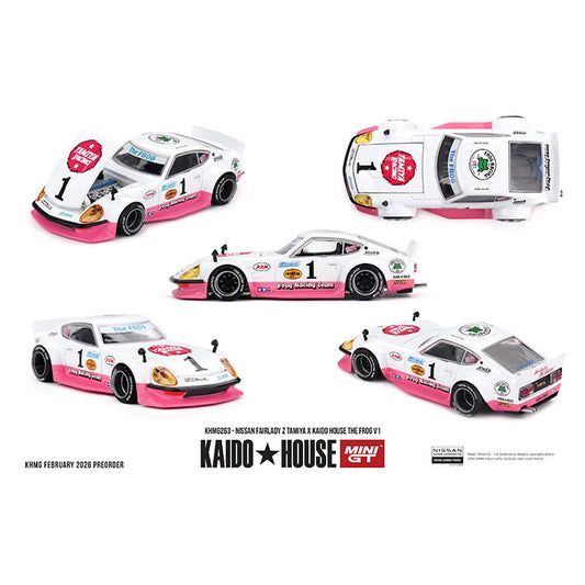 MiniGT - Nissan Fairlady Z 'Tamiya x Kaido House - The Frog' - 1:64 Scale