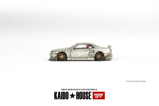 MiniGT - Nissan Skyline GT-R  (R34) Kaido House