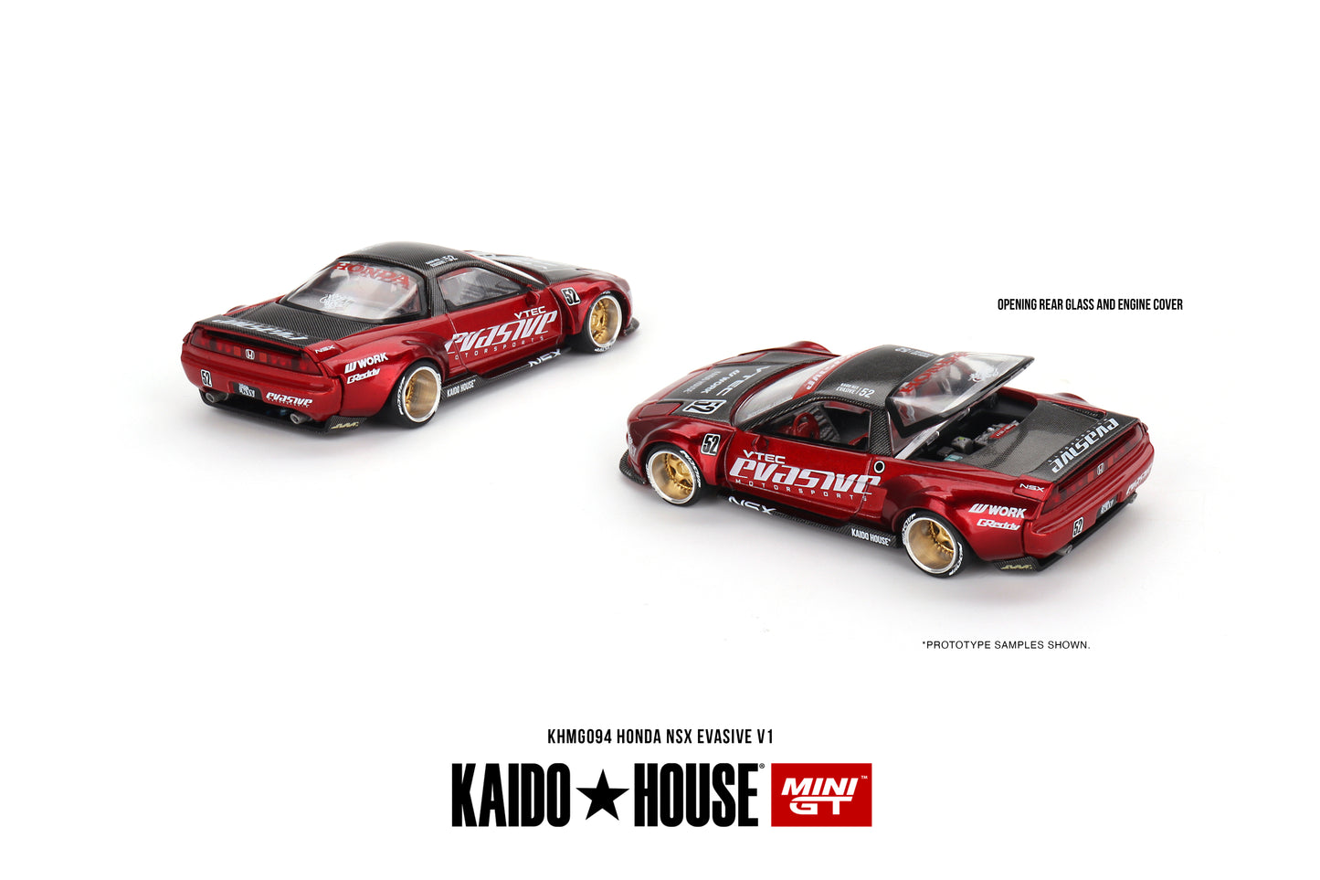 MiniGT - Kaido House Honda NSX Evasive V1