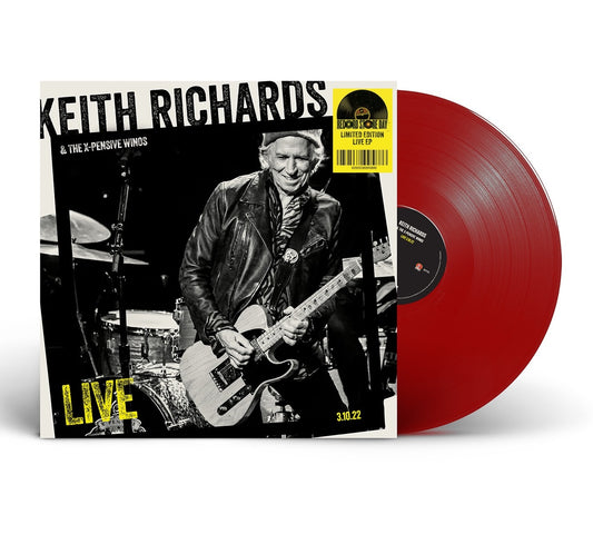 NEW - Keith Richards, Live 3.10.22 EP - RSD2025