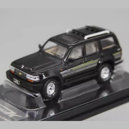 Kengfai - Toyota Land Cruiser LC80 (Pearl Black) - 1:64 Scale