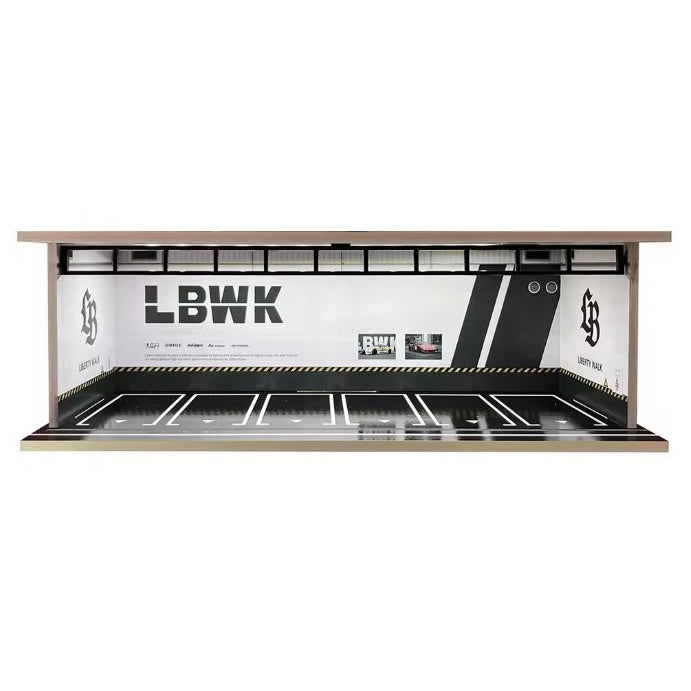 Blackbox - LBWK Parking Garage Diorama Set with LED Lights (USB)