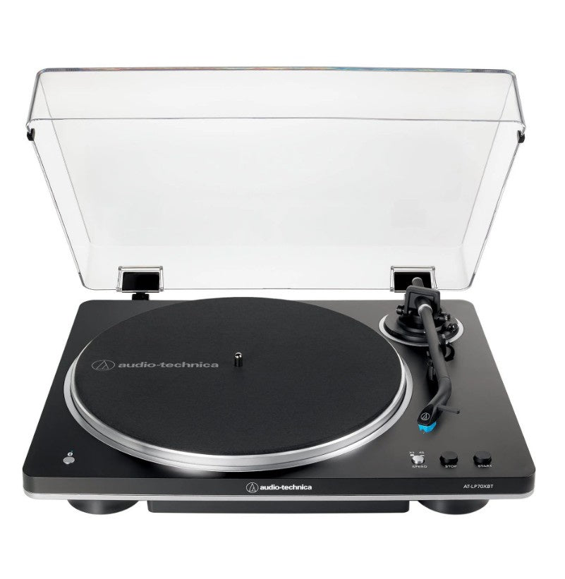 Audio Technica LP70XBT Fully Automatic Turntable with Bluetooth (Black/Silver Trim)