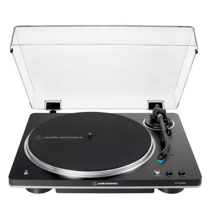Audio Technica LP70XBT Fully Automatic Turntable with Bluetooth (Black/Silver Trim)