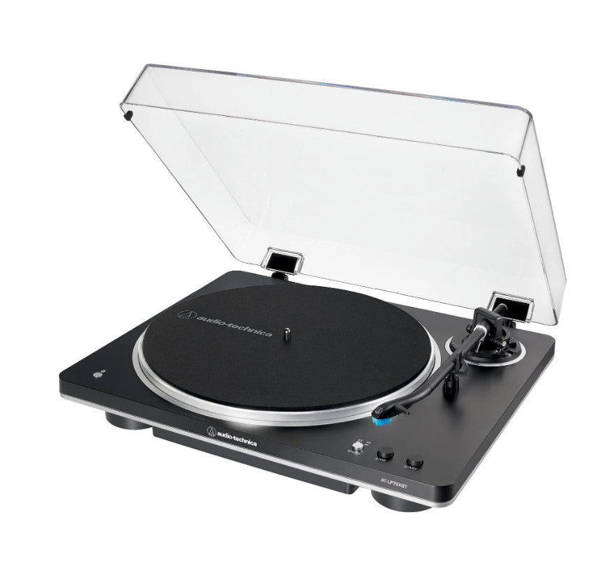 Audio Technica LP70XBT Fully Automatic Turntable with Bluetooth (Black/Silver Trim)