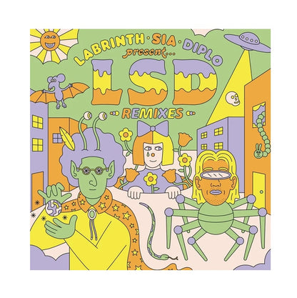 NEW - Labrinth, Sia & Diplo (LSD), Present..LSD (The Remixes) - 2024 RSD BF