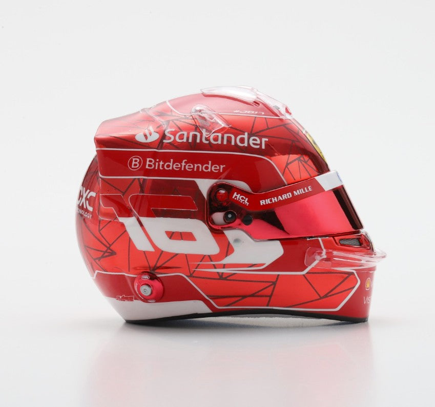 Looksmart - Helmet - Ferrari F1 Team - 2024 Singapore GP - Charles Leclerc - 1:5 Scale