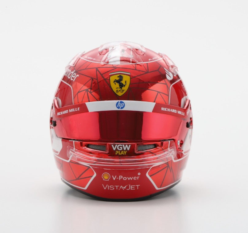 Looksmart - Helmet - Ferrari F1 Team - 2024 Singapore GP - Charles Leclerc - 1:5 Scale