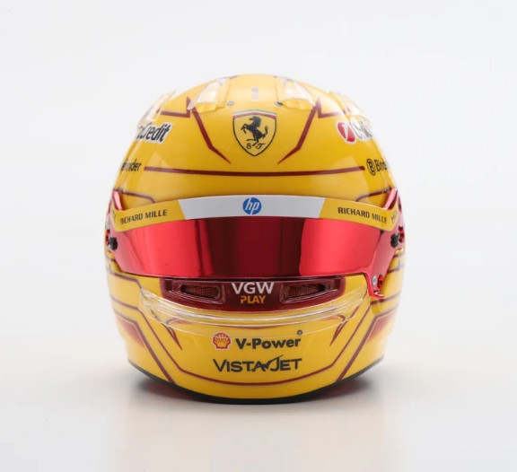 Looksmart - Helmet - Ferrari F1 Team - Fiorano Test 2025 - Lewis Hamilton - 1:5 Scale