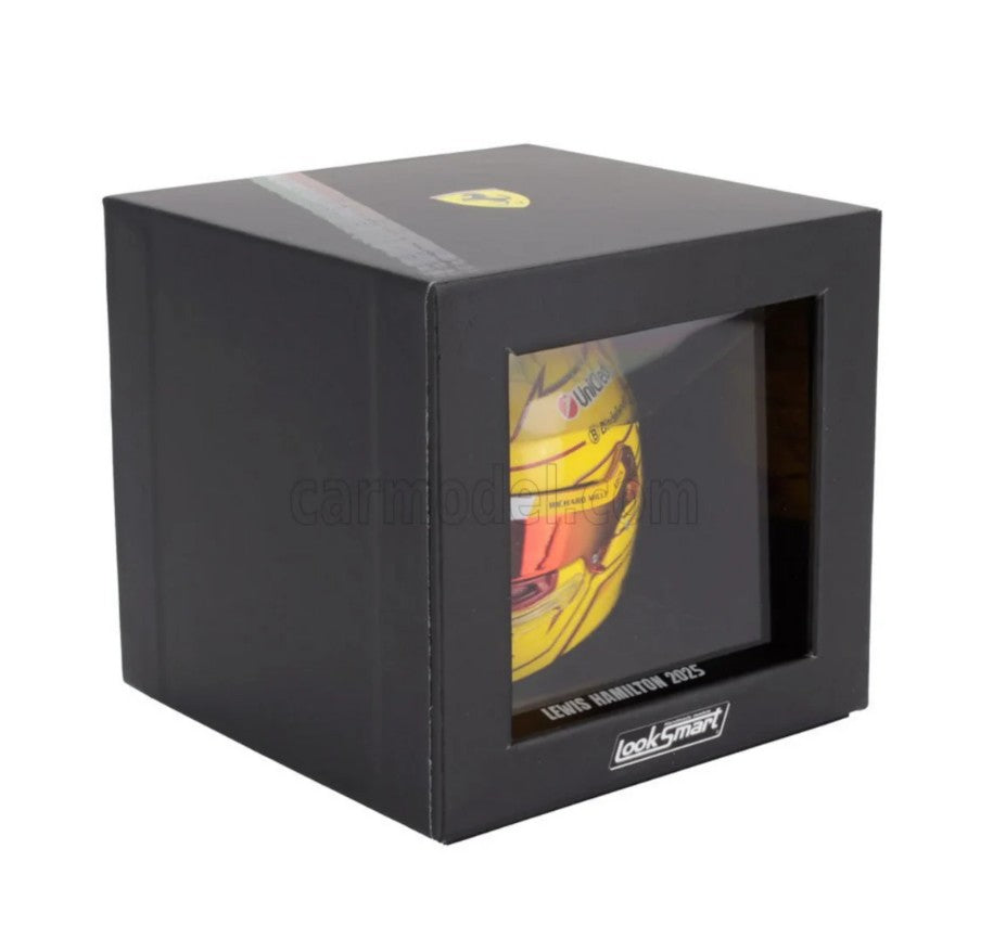 Looksmart - Helmet - Ferrari F1 Team - Fiorano Test 2025 - Lewis Hamilton - 1:5 Scale