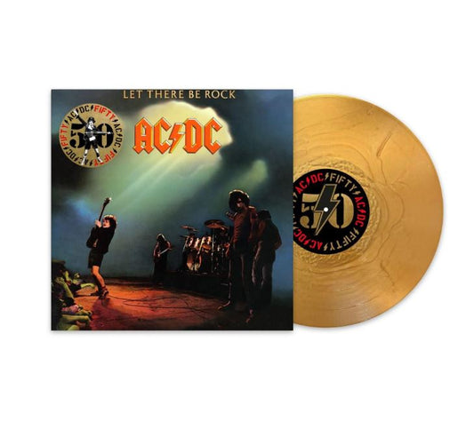 NEW - AC/DC, Let There Be Rock (Gold Nugget) LP