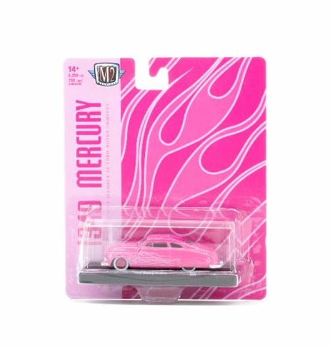 M2 Machines - 'Auto-Drivers' Mix 115 - 1949 Mercury Custom (Pink)