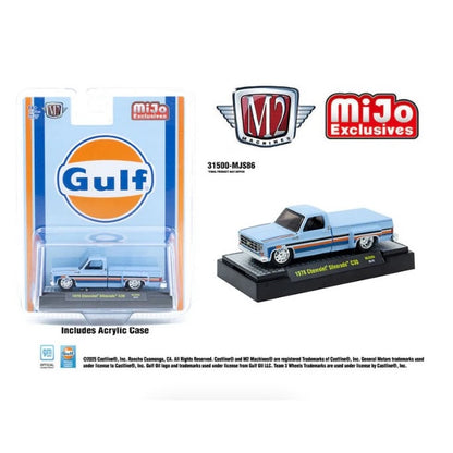 M2 Machines - 1978 Chevrolet Silverado 30 Custom 'Gulf'