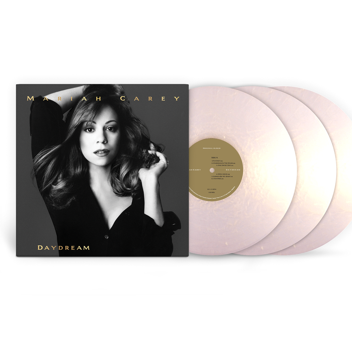 NEW - Mariah Carey, Daydream: 30th Anniversary (Clear Gold) 3LP